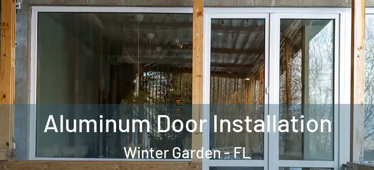  Aluminum Door Installation Winter Garden - FL