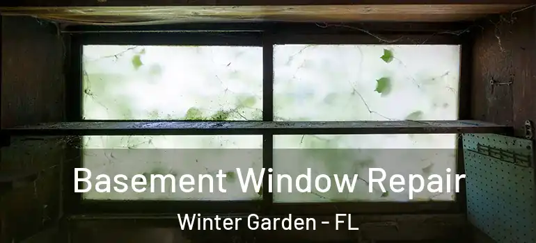 Basement Window Repair Winter Garden - FL