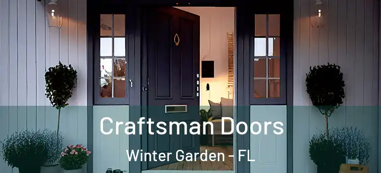  Craftsman Doors Winter Garden - FL