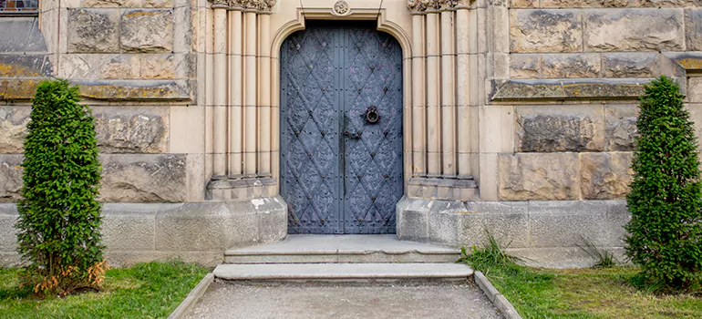 Traditional Double Front Doors in Winter Garden, FL