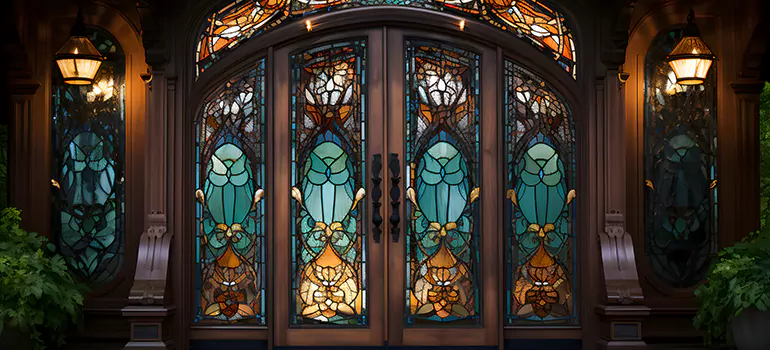 Wrought Iron Storm Door in Winter Garden, FL