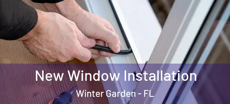  New Window Installation Winter Garden - FL