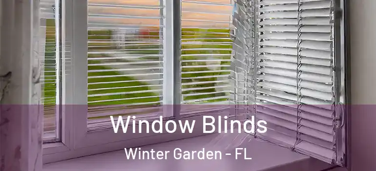  Window Blinds Winter Garden - FL