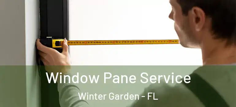  Window Pane Service Winter Garden - FL