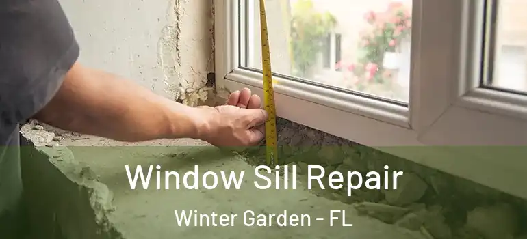 Window Sill Repair Winter Garden - FL